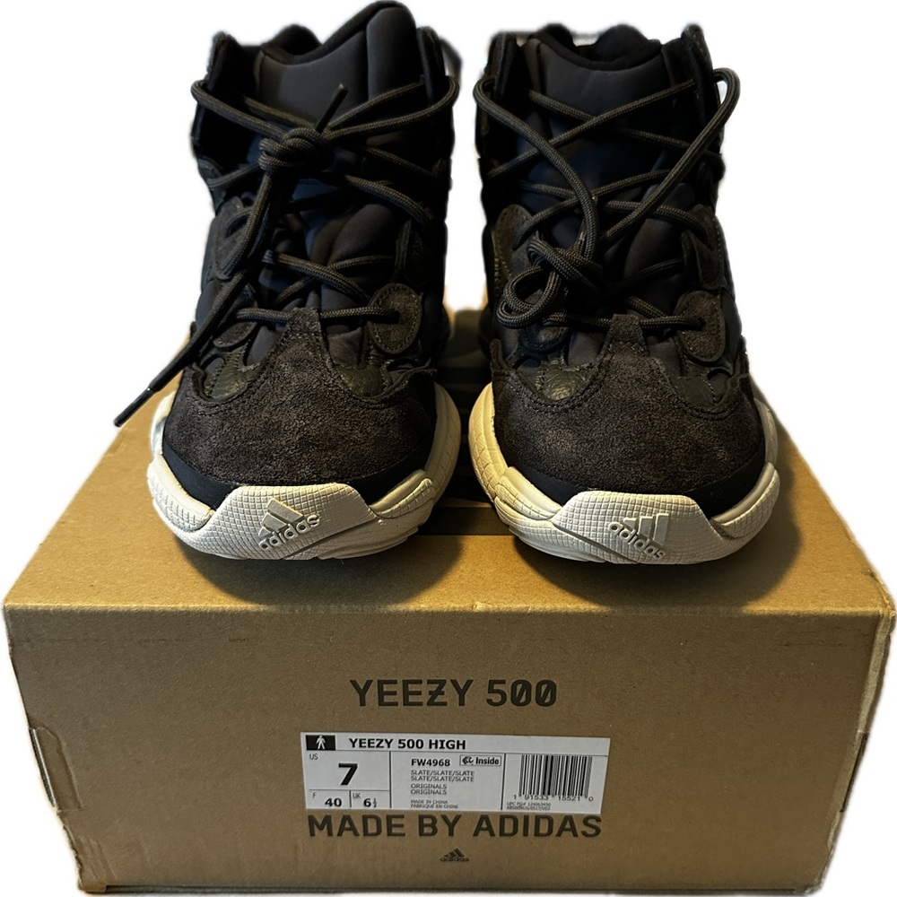 Adidas Yeezy 500 High in Slate, size 7 Men’s/Women’s